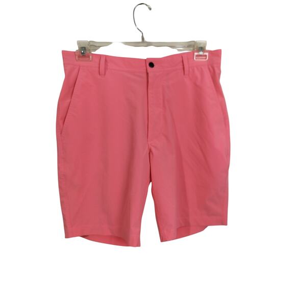 M739) FootJoy Men's Lightweight Salmon Golf Shorts Moisture Wicking W32 - Picture 1 of 8